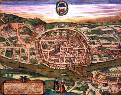 Map of Saintes, from 