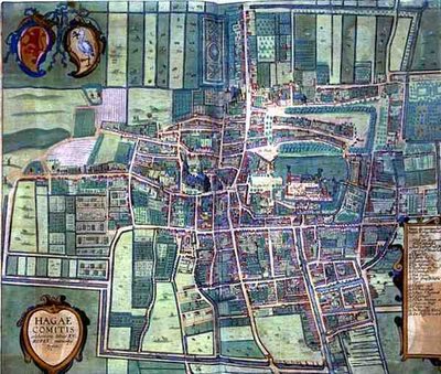 Map of the Hague, from 