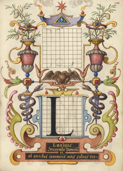 Guide for Constructing the Letter L by Joris Hoefnagel