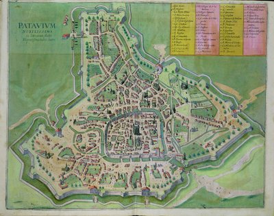Map of Padua, from 