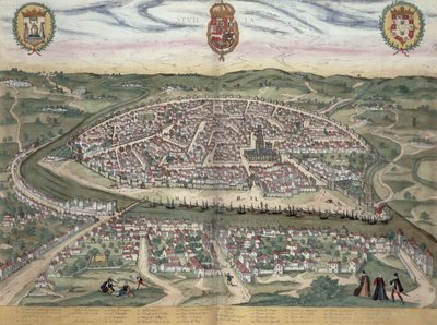 Map of Seville, from 
