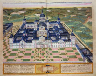 Plan of the Monastery of El Escorial, from 