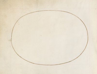 Empty Oval (Plate 4) by Joris Hoefnagel