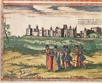 View of Windsor Castle, from 