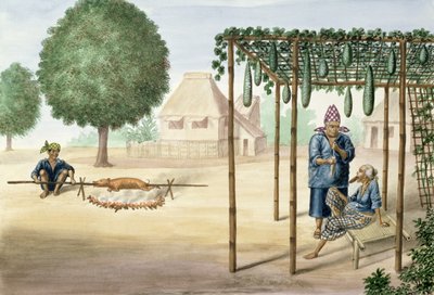 Village Scene near Manila, from 