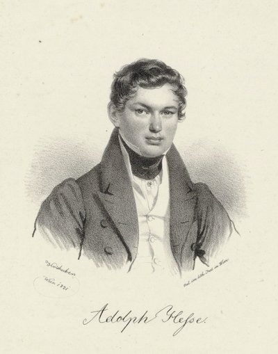 Adolf Hesse by Josef Kriehuber