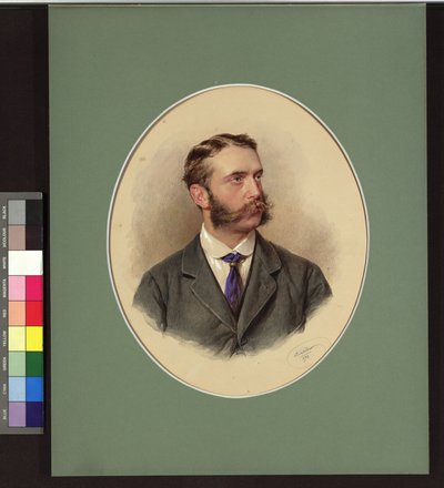 Ferdinand Fellner (Architect) by Josef Kriehuber