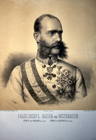 Franz Josef I. 1873 by Josef Kriehuber