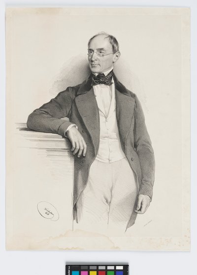 Franz Xaver (III.) Baron von Pillersdorf by Josef Kriehuber