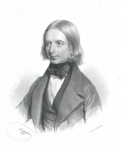 Giulio Regondi by Josef Kriehuber