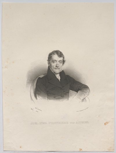 Joh. Nep. Freyherr von Aichen by Josef Kriehuber