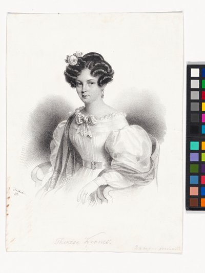 Therese Krones by Josef Kriehuber