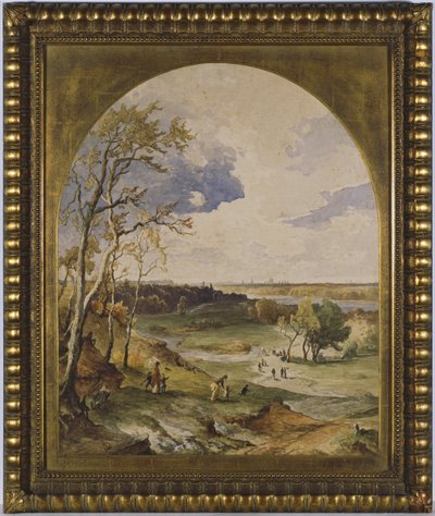 Isar Landscape by Josef Wenglein