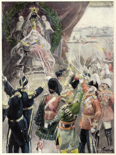 Character of Queen Victoria: Supremacy by Joseph (after) Finnemore