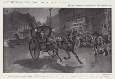 What Piccadilly Circus Looks Like in the Early Morning by Joseph (after) Finnemore
