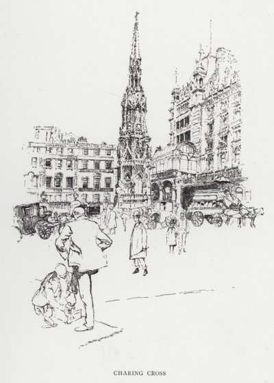 Charing Cross by Joseph (after) Pennell