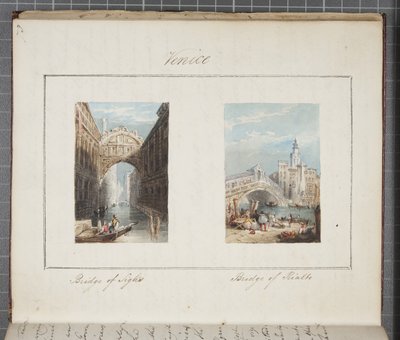 Venice, Pasted into Thomas Moody
