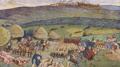 Bibracte, a Town in Gaul Inhabited by Blacksmiths and a Place of Refuge in Times of Danger by Joseph Beuzon