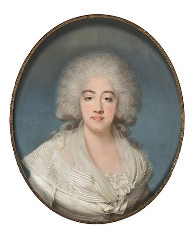 Princess Marie Joséphine of Savoy, Countess of Provence, 1785 by Joseph Boze