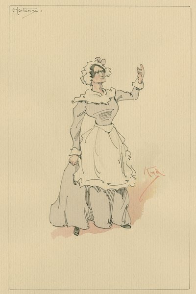Hortense, c.1920s by Joseph Clayton Clarke