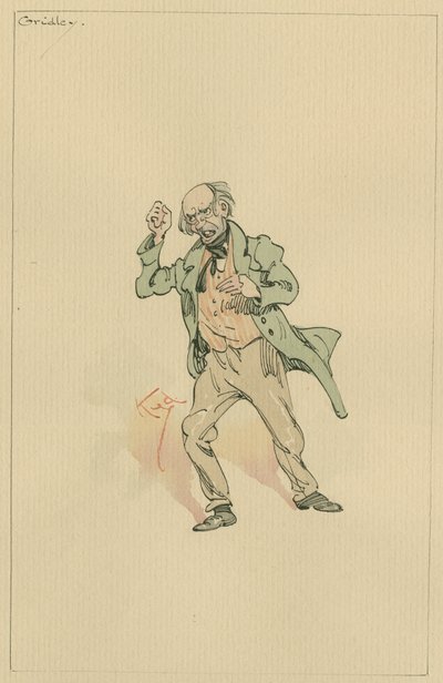 Mr Gridley, c.1920s by Joseph Clayton Clarke