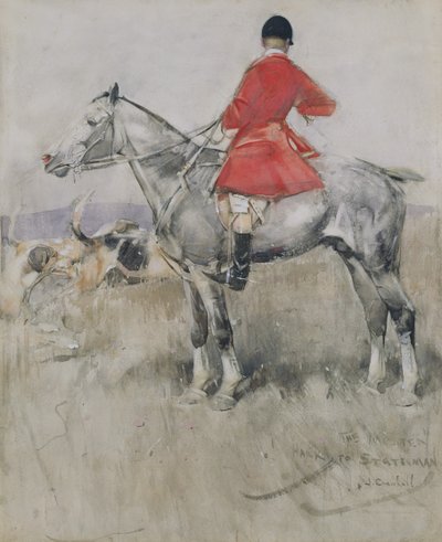 Hark to Statesman by Joseph Crawhall