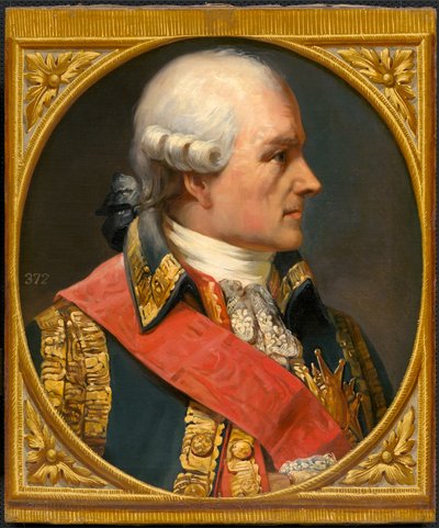 Jean Baptiste Donatien de Vimeur Rochambeau by Joseph Desire Court