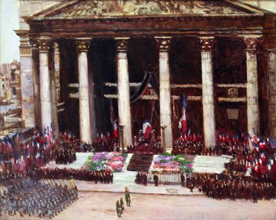 State Funeral of Paul Doumer by Joseph Felix Bouchor