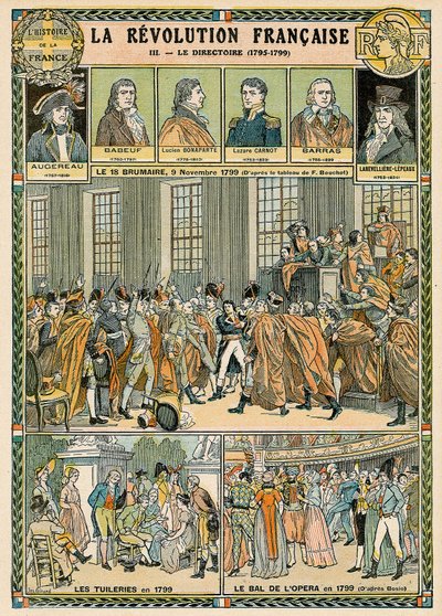 The Directory, French Revolution by Joseph Girard