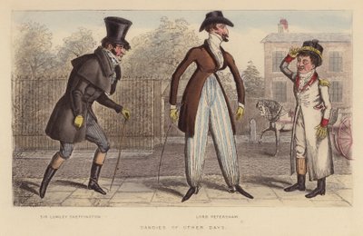Dandies of Other Days by Joseph Grego