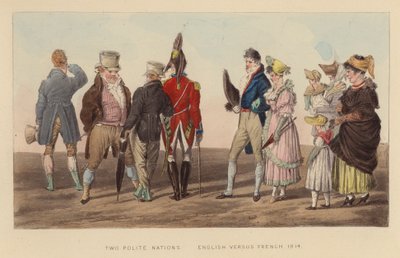 Two Polite Nations, English Versus French by Joseph Grego