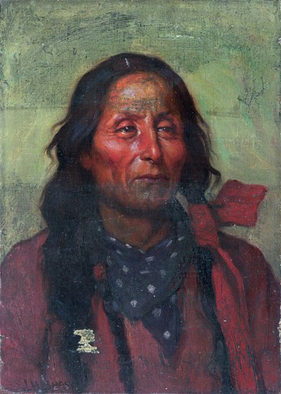 Chief Short Bull by Joseph Henry Sharp