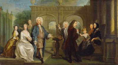 A Family Conversation Piece by Joseph Highmore