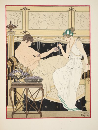 We gorged with grapes and figs least, illustration from 