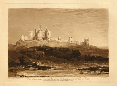 Dunstanborough Castle by Joseph Mallord William Turner