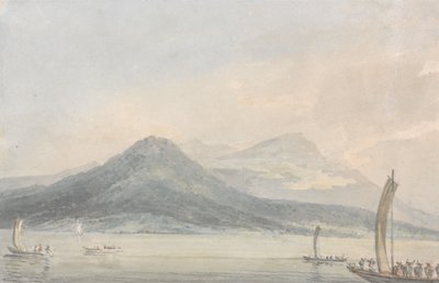 From the Isola Borromena, Lake Maggiore by Joseph Mallord William Turner