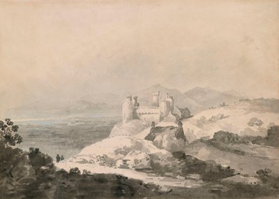 Harlech Castle, Wales, from the South by Joseph Mallord William Turner
