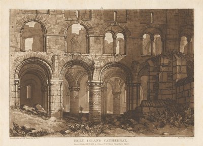 Holy Island Cathedral by Joseph Mallord William Turner