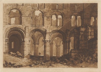 Holy Island Cathedral by Joseph Mallord William Turner