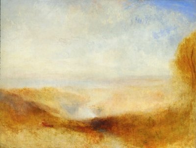 Landscape with a River and a Bay in the Background by Joseph Mallord William Turner