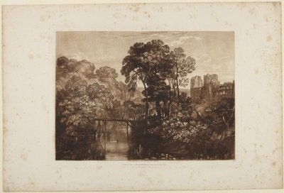 Raglan Castle by Joseph Mallord William Turner