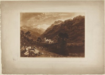 Scene in the Alps by Joseph Mallord William Turner