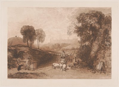 Sheep-Washing, Windsor by Joseph Mallord William Turner