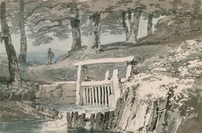 Sluice Gate, Netley Abbey, Hampshire by Joseph Mallord William Turner