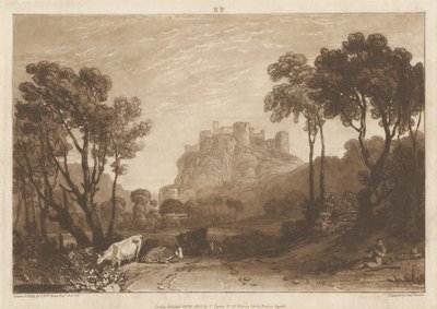 The Castle above the Meadows by Joseph Mallord William Turner