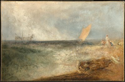 View off Margate, Evening by Joseph Mallord William Turner