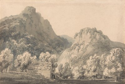 Waterfall of Lodore, Cumberland by Joseph Mallord William Turner