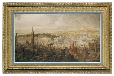 Design for Waterloo Palace, the Proposed Town Residence of the Duke of Wellington by Joseph Michael Gandy