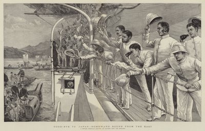 Good-Bye to Japan, Homeward Bound from the East by Joseph Nash