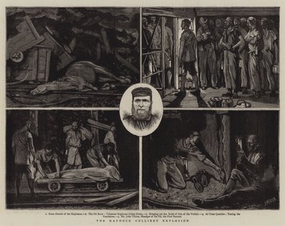 The Haydock Colliery Explosion by Joseph Nash